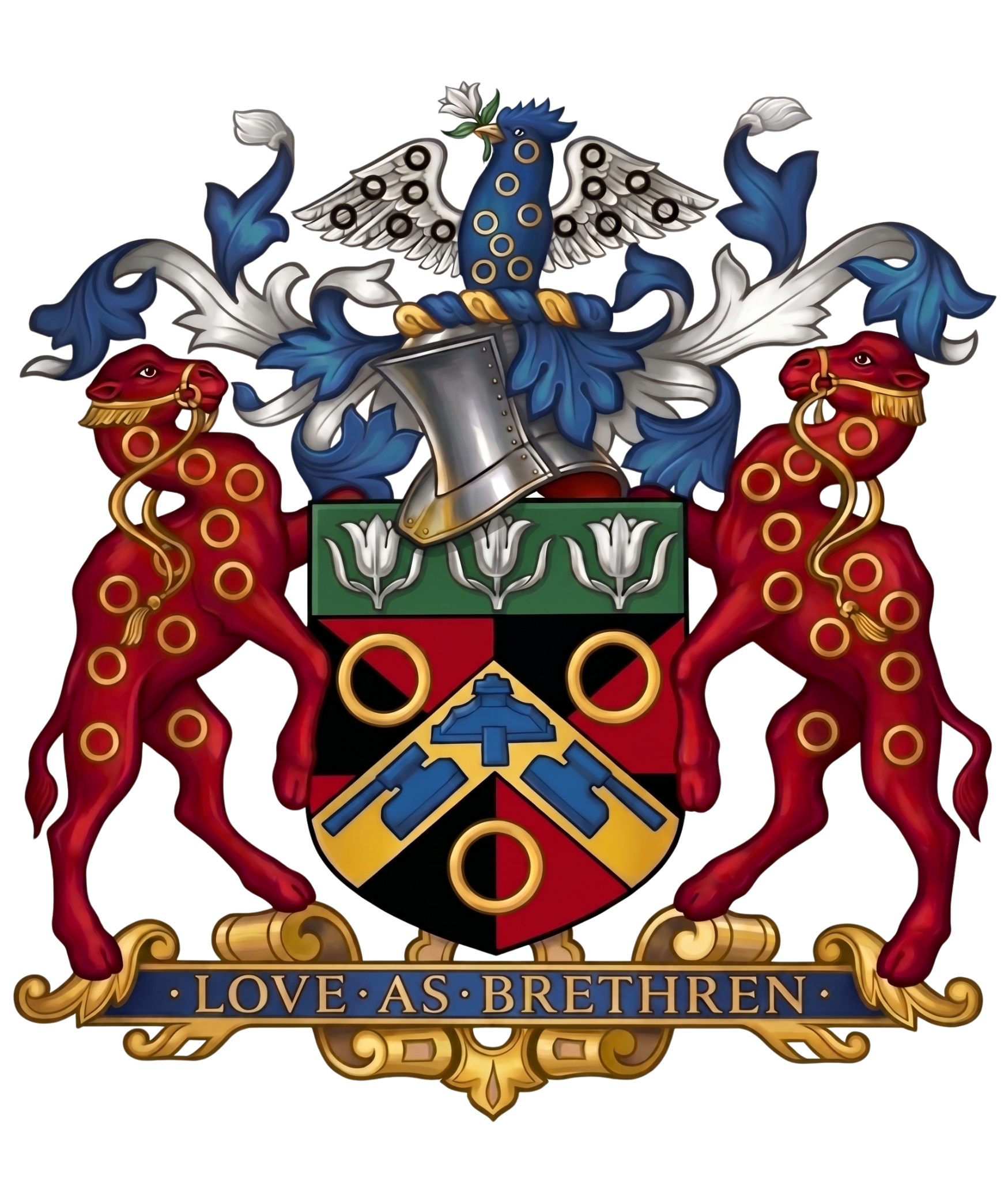 The Worshipful Company of Coopers arms, full resolution